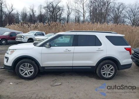 2018 Ford Explorer Xlt z USA, uszkodzony, nr VIN 1FM5K8D86JGC03476
